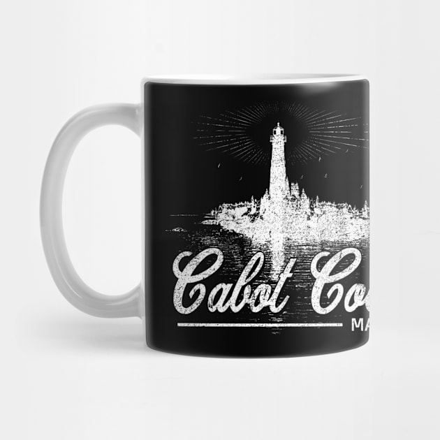 Cabot Cove Maine from Murder She Wrote - distressed by hauntedjack